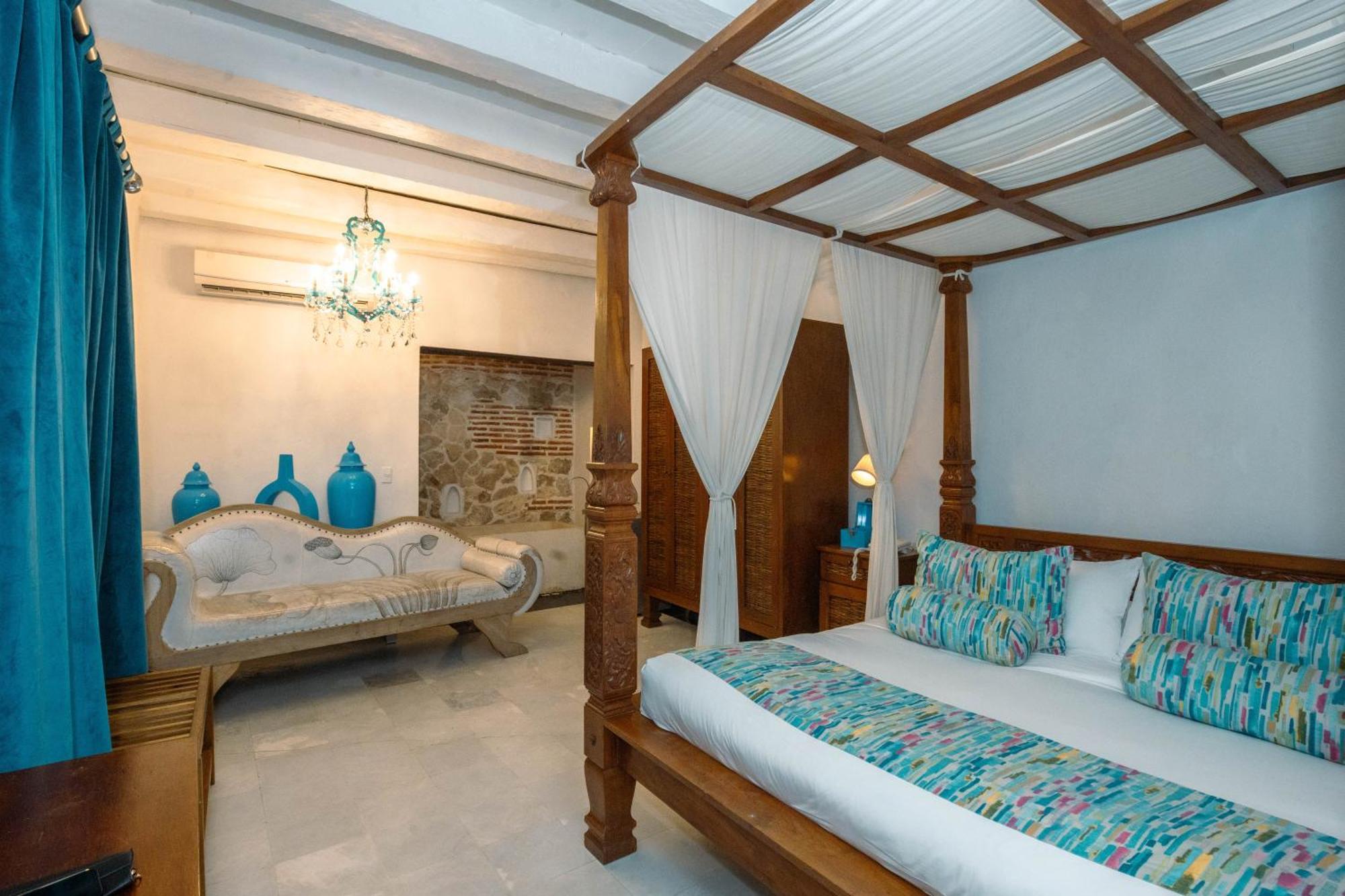 Hotel Aguamarina Boutique (Adults Only) Картахена Экстерьер фото